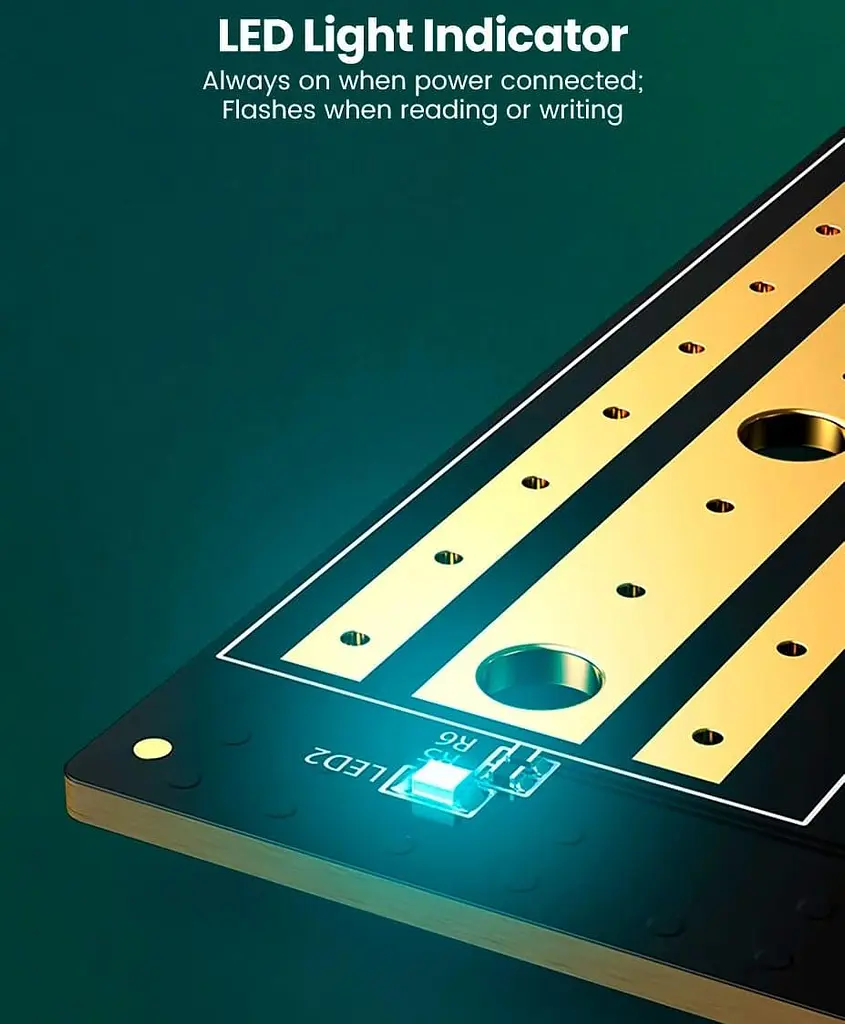 Контроллер Ugreen PCI-E 3.0 для SSD M.2 NVMe + M.2 NGFF CM302 (70504) - фото 10