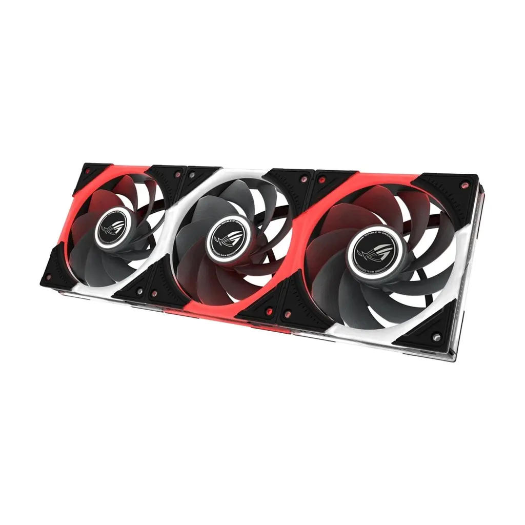 Кулер до корпусу ASUS ROG Eurux GR120 FAN ARGB Reverse Black 3in1 (90DA00K0-B09020) - фото 3