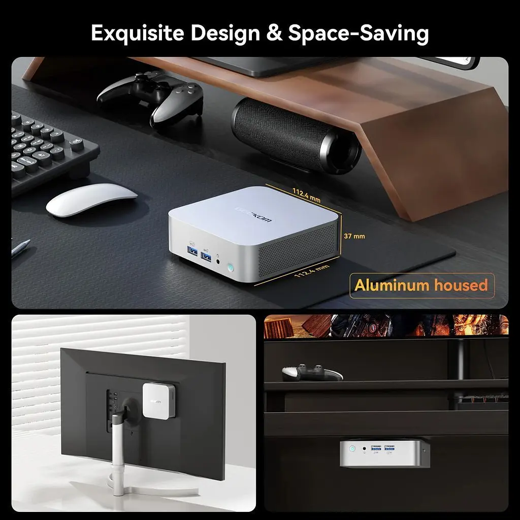 Неттоп Geekom A8 16/1TB (GMA8R78745HS-161T-EU) EU [157853] - фото 4