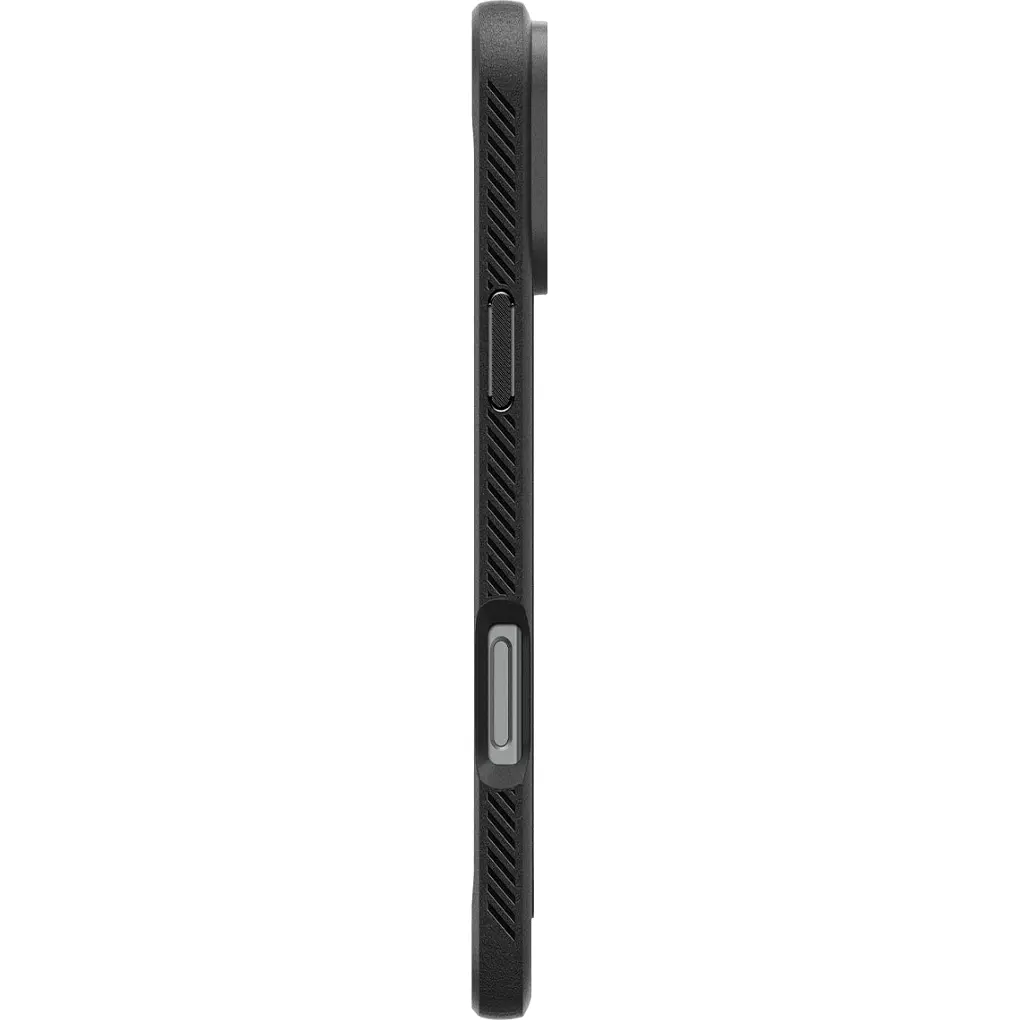 Чохол Spigen Rugged Armor with MagFit для Apple iPhone 16 Pro Matte Black (ACS08115) [115489] - фото 4