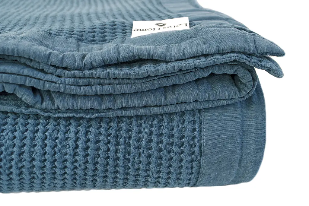 Покрывало Lotus Home - Rius petrol петроль 240x260 - фото 4