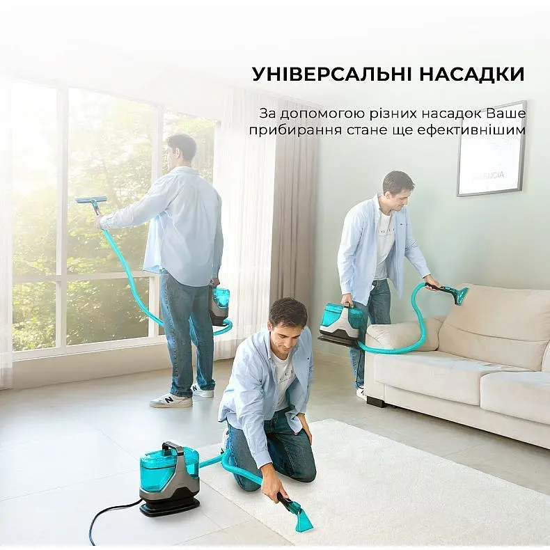 Моющий пылесос для ковров и тканей Cecotec Conga 6000 Carpet&Spot Clean XXL Advance - фото 2