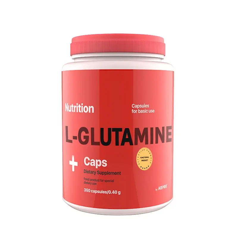 Амінокислота L-Glutamine Caps, 360 капсул AB Pro fit0018831