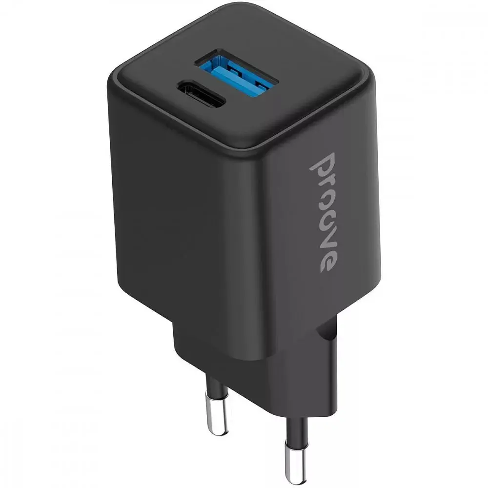 Мережевий зарядний пристрій Proove Pocket GaN 30W Black (WCPG30110001)