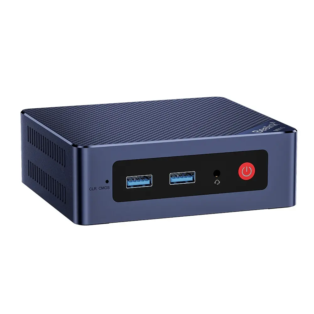 Неттоп Beelink Mini S13 Black N150 16Gb DDR4 500Gb SSD NVMe 1x2.5" GLan 4 кріплення VESA у комплекті (BLMS12N958256BK) - фото 3