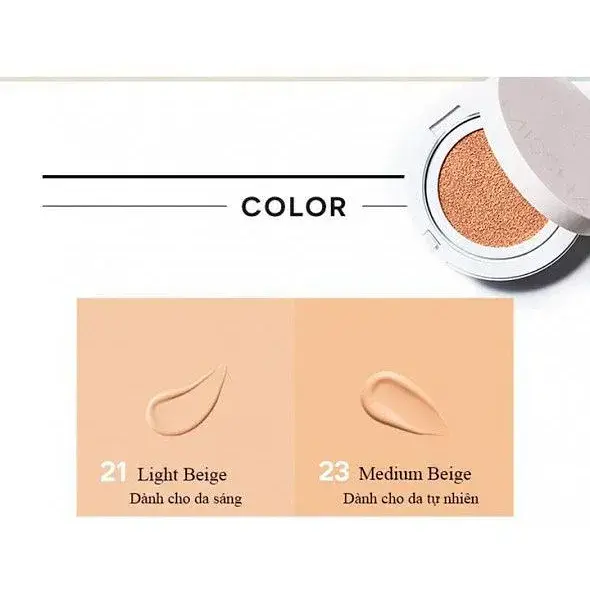 Тональный кушон для лица MISSHA Cushion Moist Up SPF 50 тон 21 (Light Beige) 15 г - фото 4