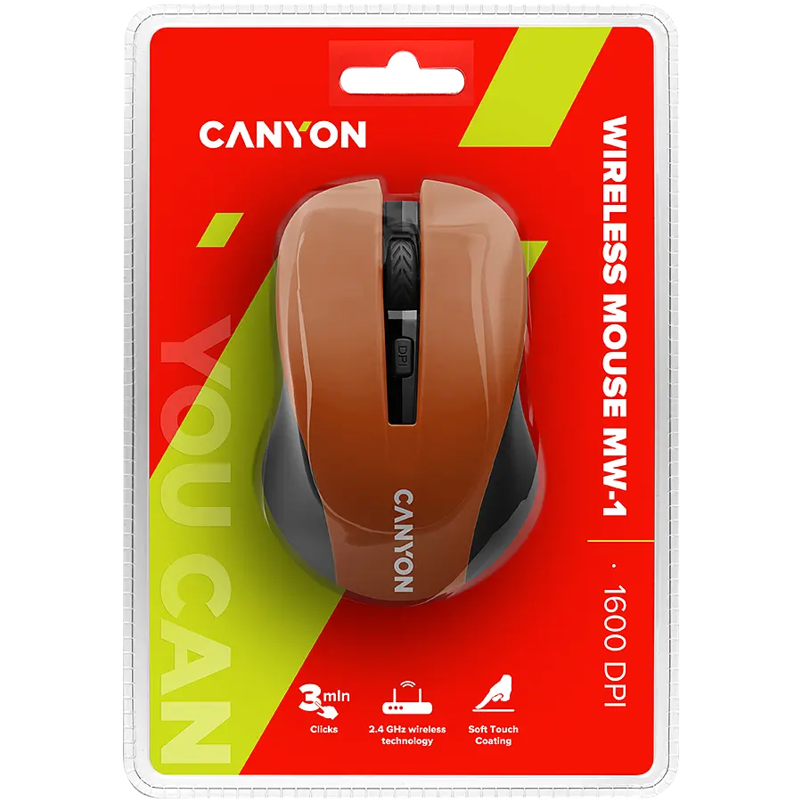 Миша Canyon CNE-CMSW1O Помаранчевий - фото 3