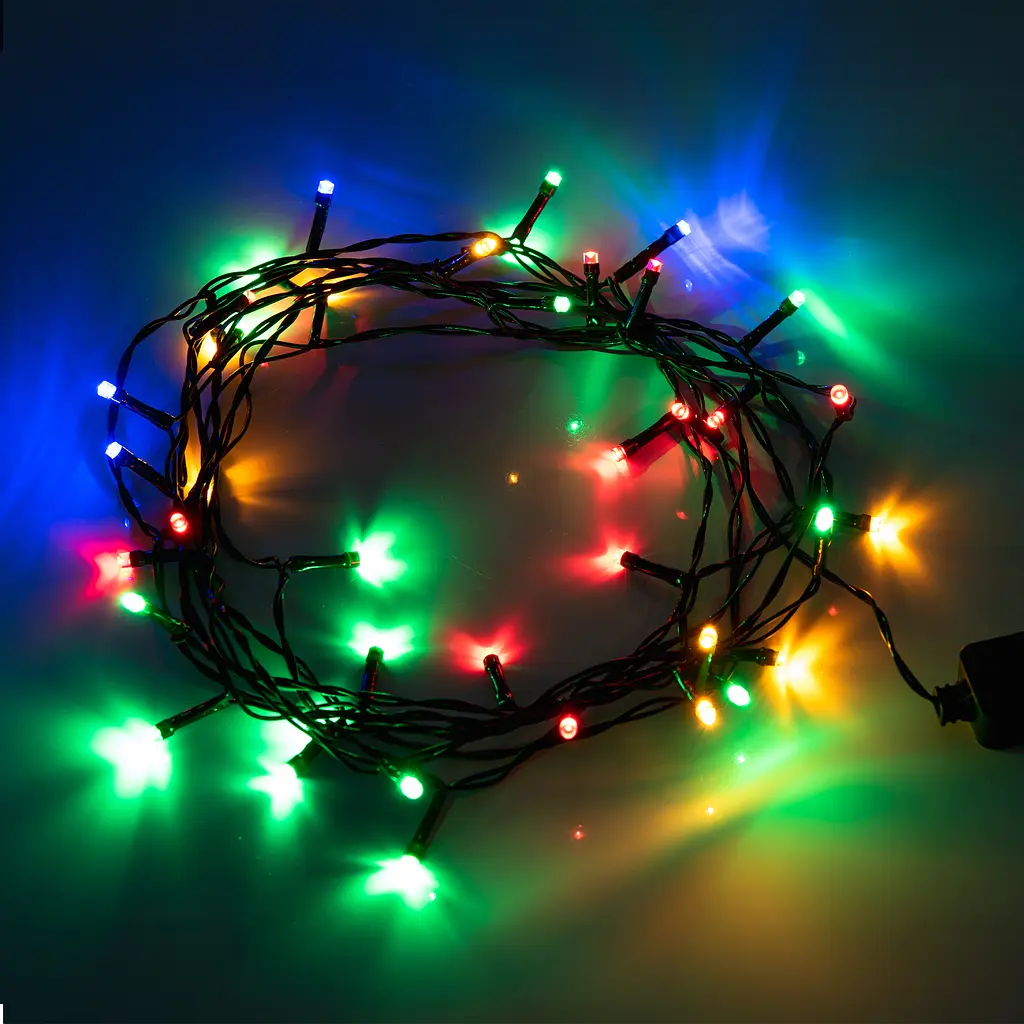 Електрогірлянда Yes! Fun нитка 40 LED статична 4 м різнокольорова (975048) - фото 4