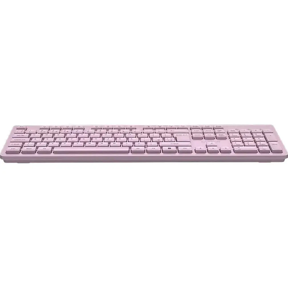 Клавіатура Canyon HKB-W01 UK/US AAA Wireless Pink (CNS-HKBW01P) - фото 5