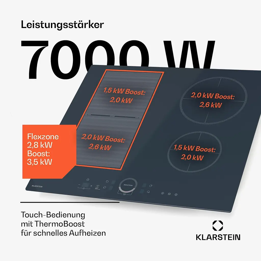 Варочная поверхность гибридная Klarstein Delicatessa 60 (10046554) - фото 3