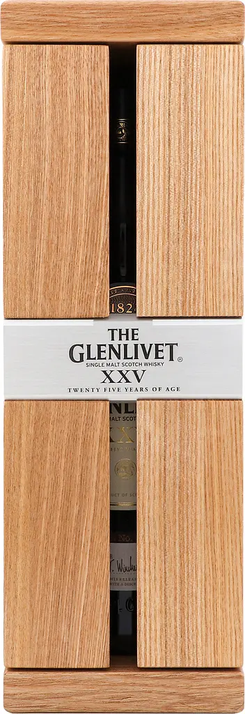 Виски The Glenlivet 25 yo Single Malt Scotch Whisky 43% 0.7 л  в подарочной упаковке - фото 7
