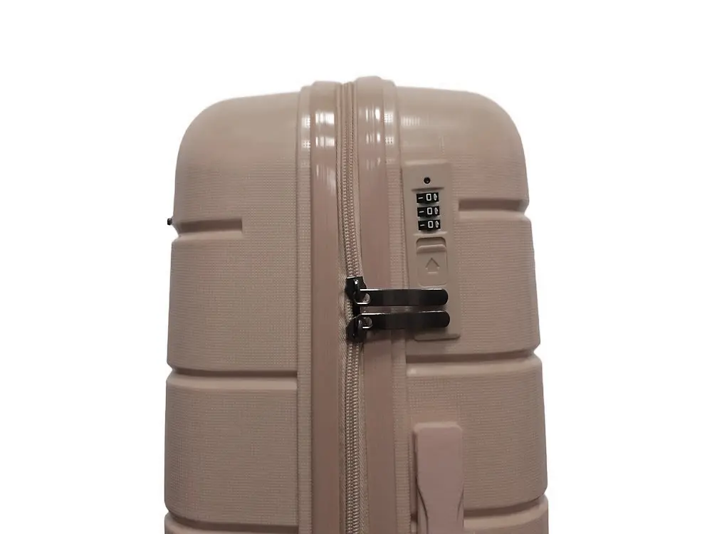 Валіза міні XS+ з поліпропілену Milano bag 0305 40л Шампань - фото 6