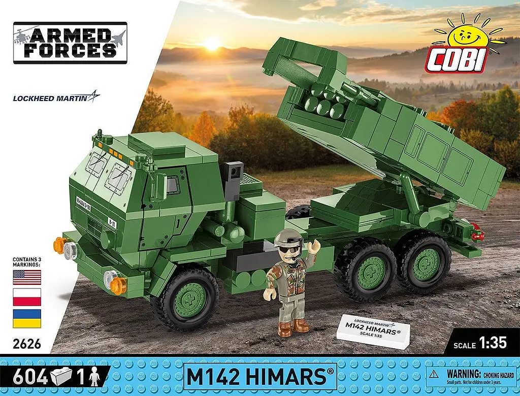 Конструктор COBI украинский танк ВСУ Himars 2626 - фото 5