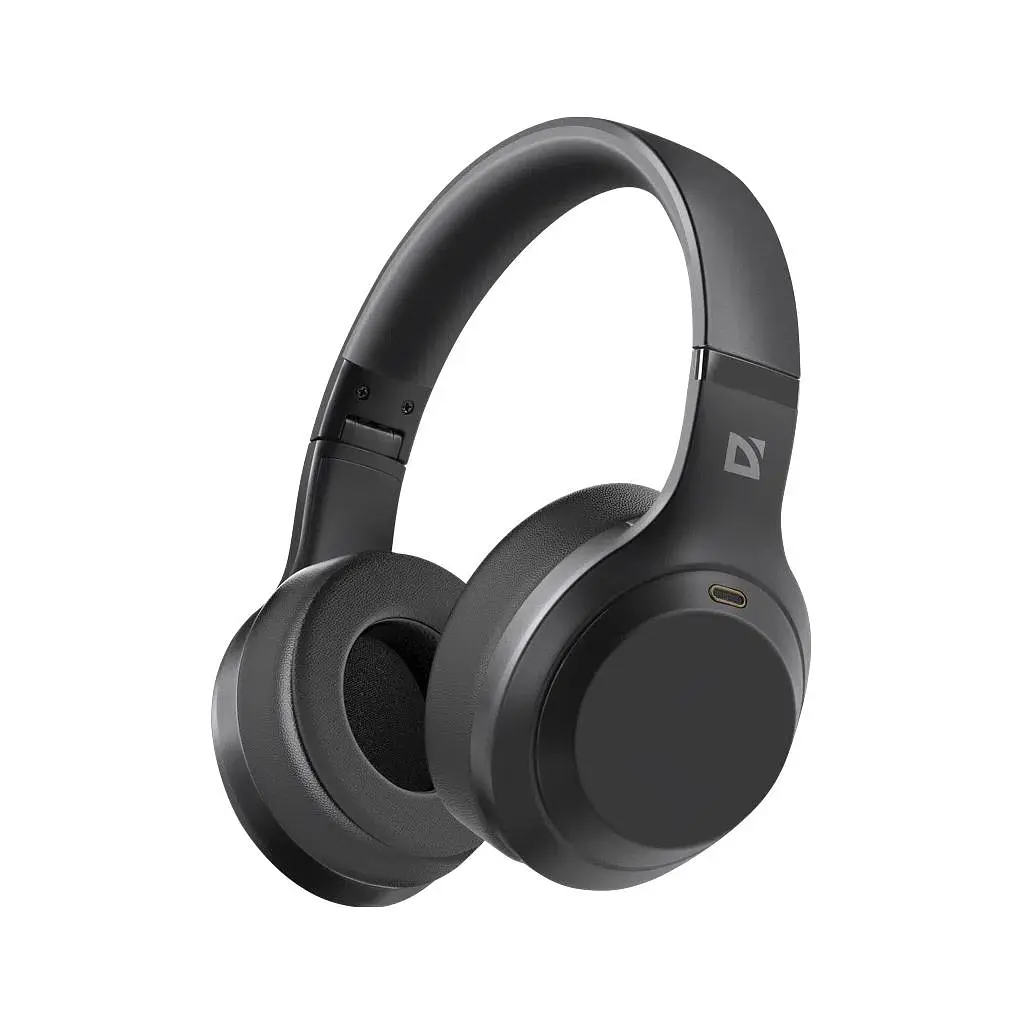 Навушники Defender FreeMotion B695 Bluetooth ANC чорні (63695)