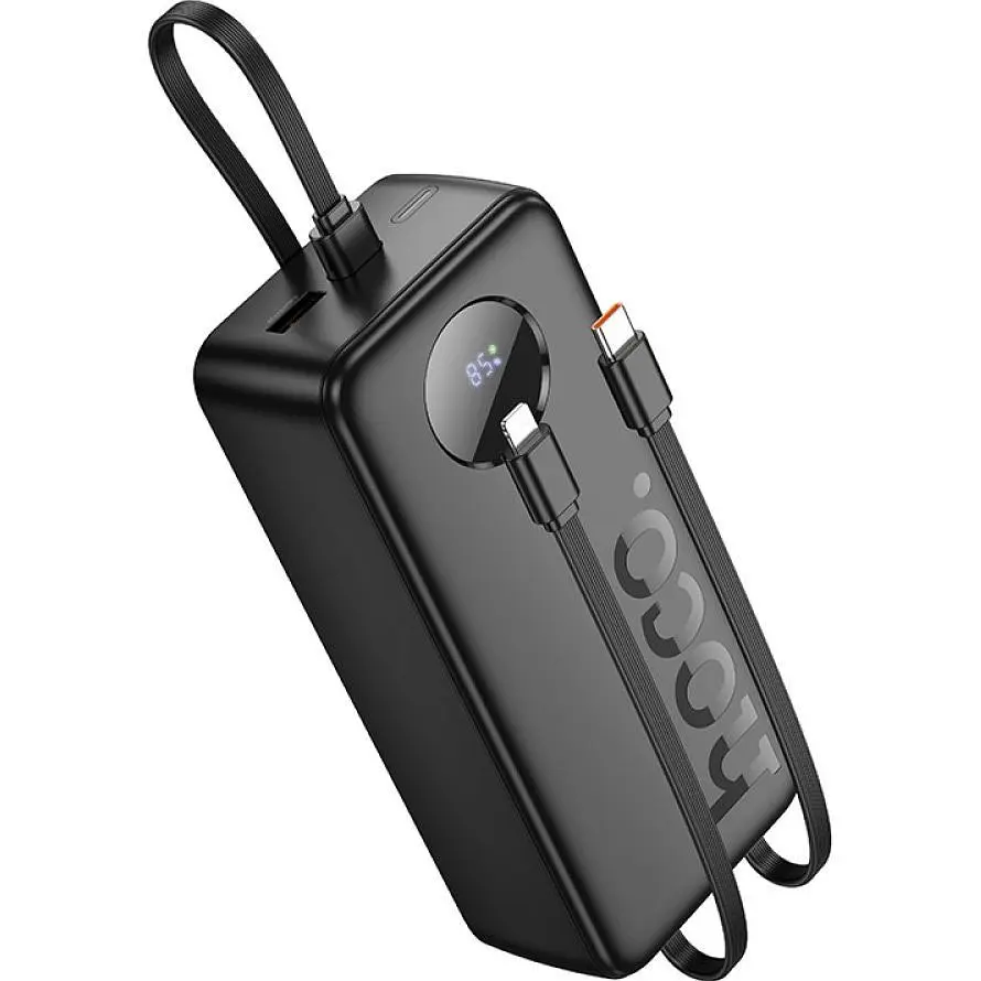 Зовнішній акумулятор Hoco J132B Sabio 30000mAh 22.5W Black [142576] - фото 2