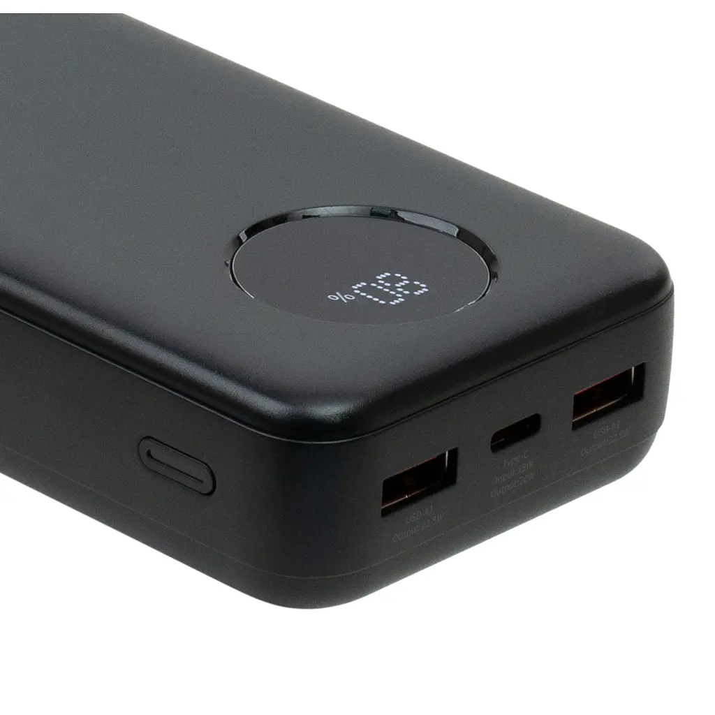 Батарея універсальна Vinga 20000 mAh 22.5W Display Black (VPBB2022) - фото 7
