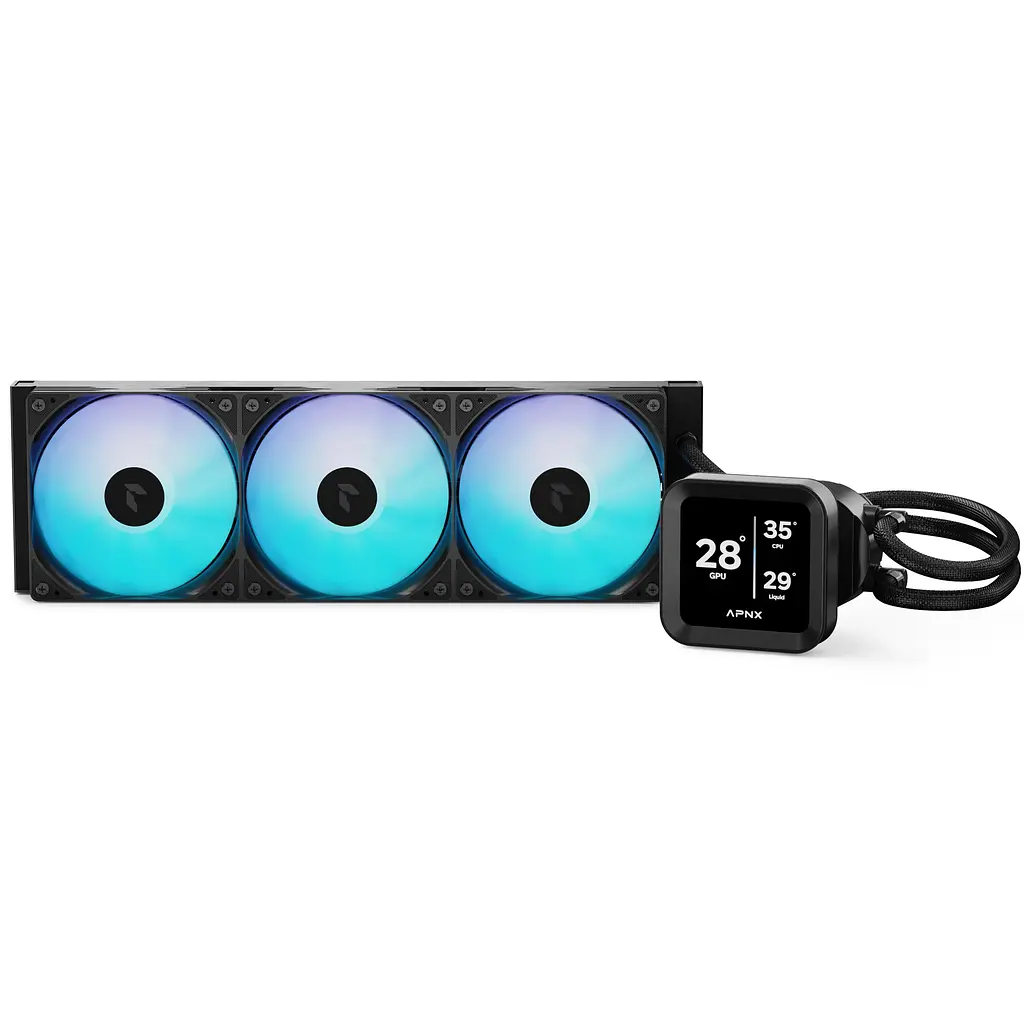 Система водяного охолодження APNX LC1-D 360 BK (APLA-SV36117.11) - фото 8