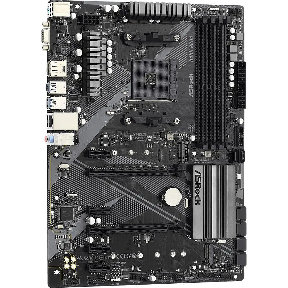 Материнская плата ASRock B450 Pro4 R2.0 [140214] - фото 3