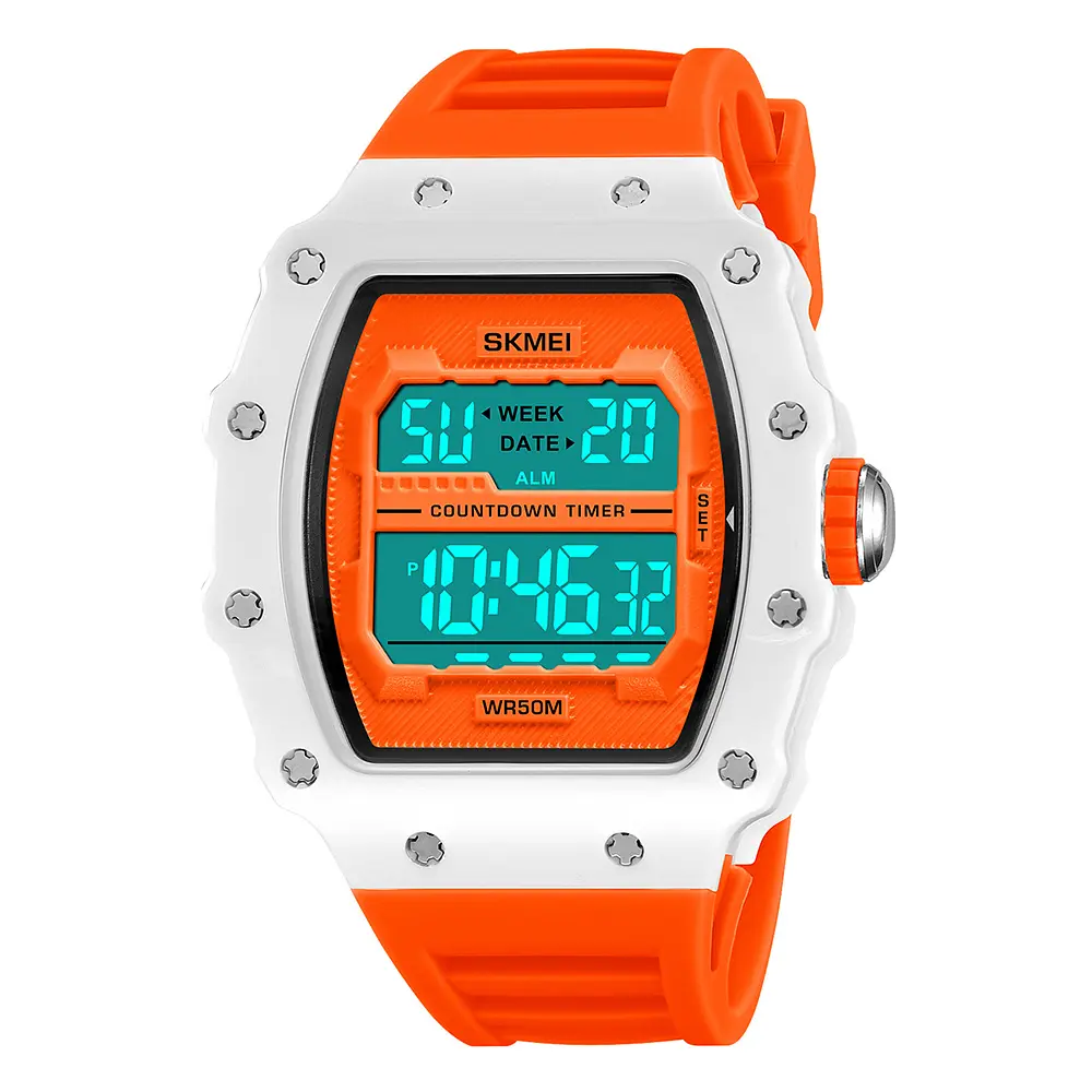Чоловічий наручний годинник 2296OG Orange Skmei acs0030042 - фото 2
