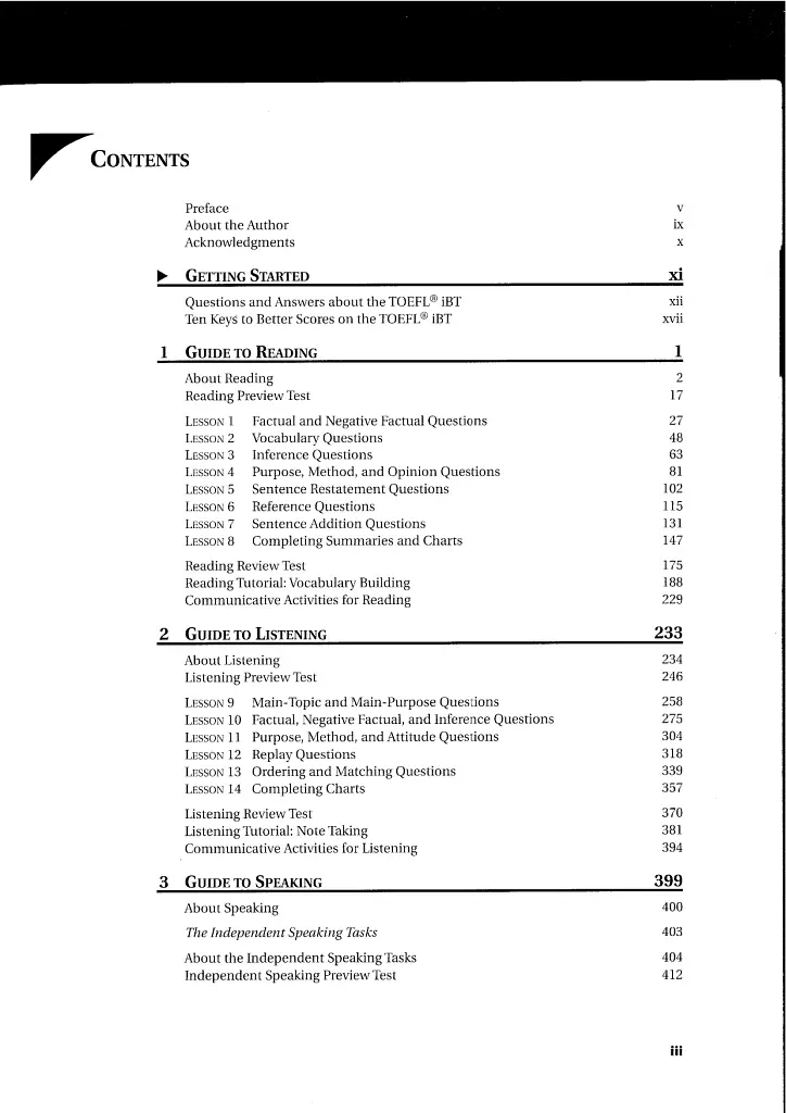 Complete Guide to the TOEFL iBT 4Edition Self-Study Pack ISE - фото 2