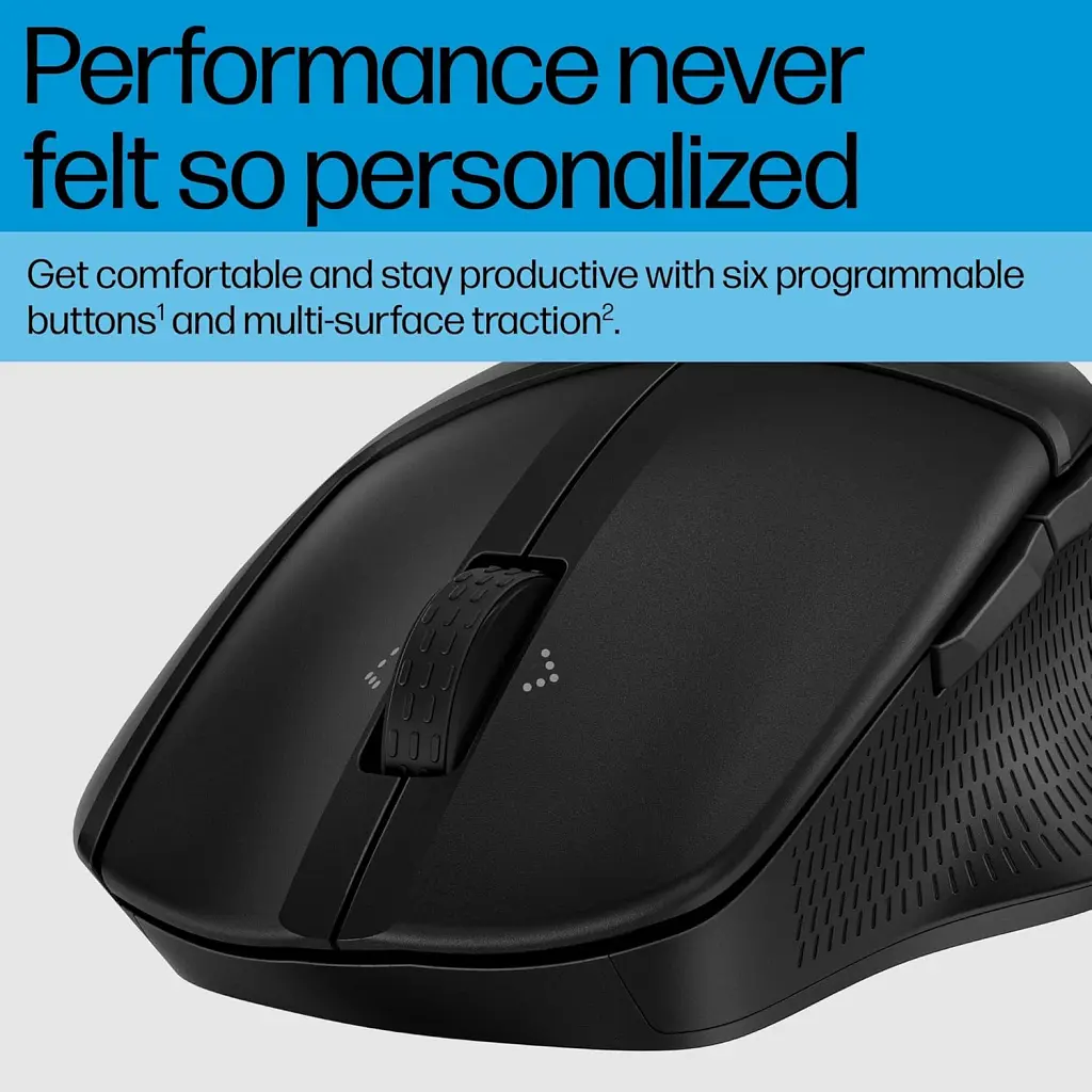 Мишка HP 480 Comfort Bluetooth Black (8T6M3AA) - фото 3