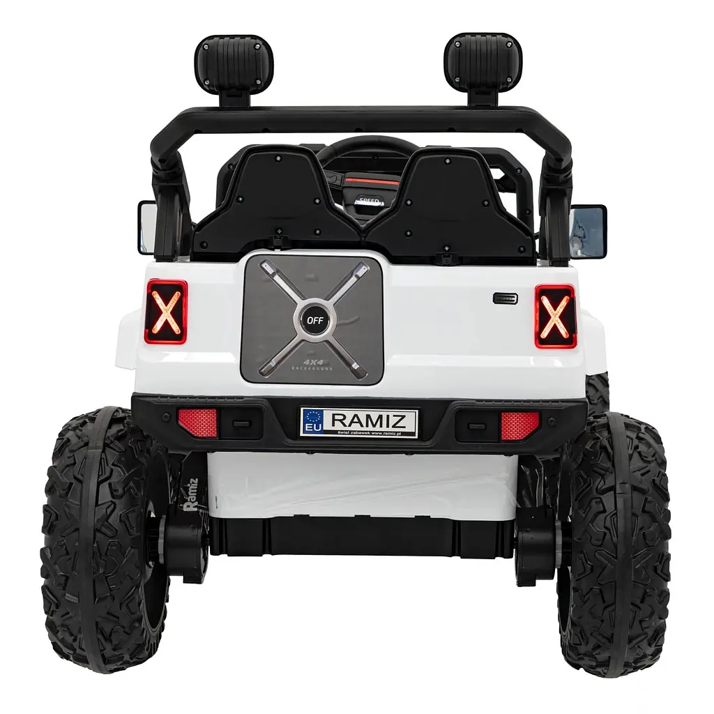 Електромобіль Ramiz OFF ROAD Speed ​​2х12 В,White (PA.HL598.BIA) - фото 4