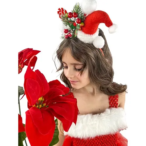 Ковпачок на обручі Christmas - фото 2