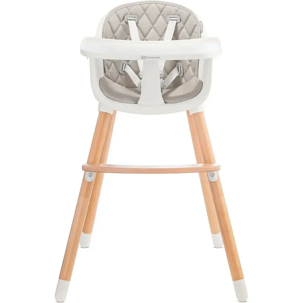 Стільчик для годування Kinderkraft Sienna Gray KKKSIENGRY0000 (00-00303941) - фото 3