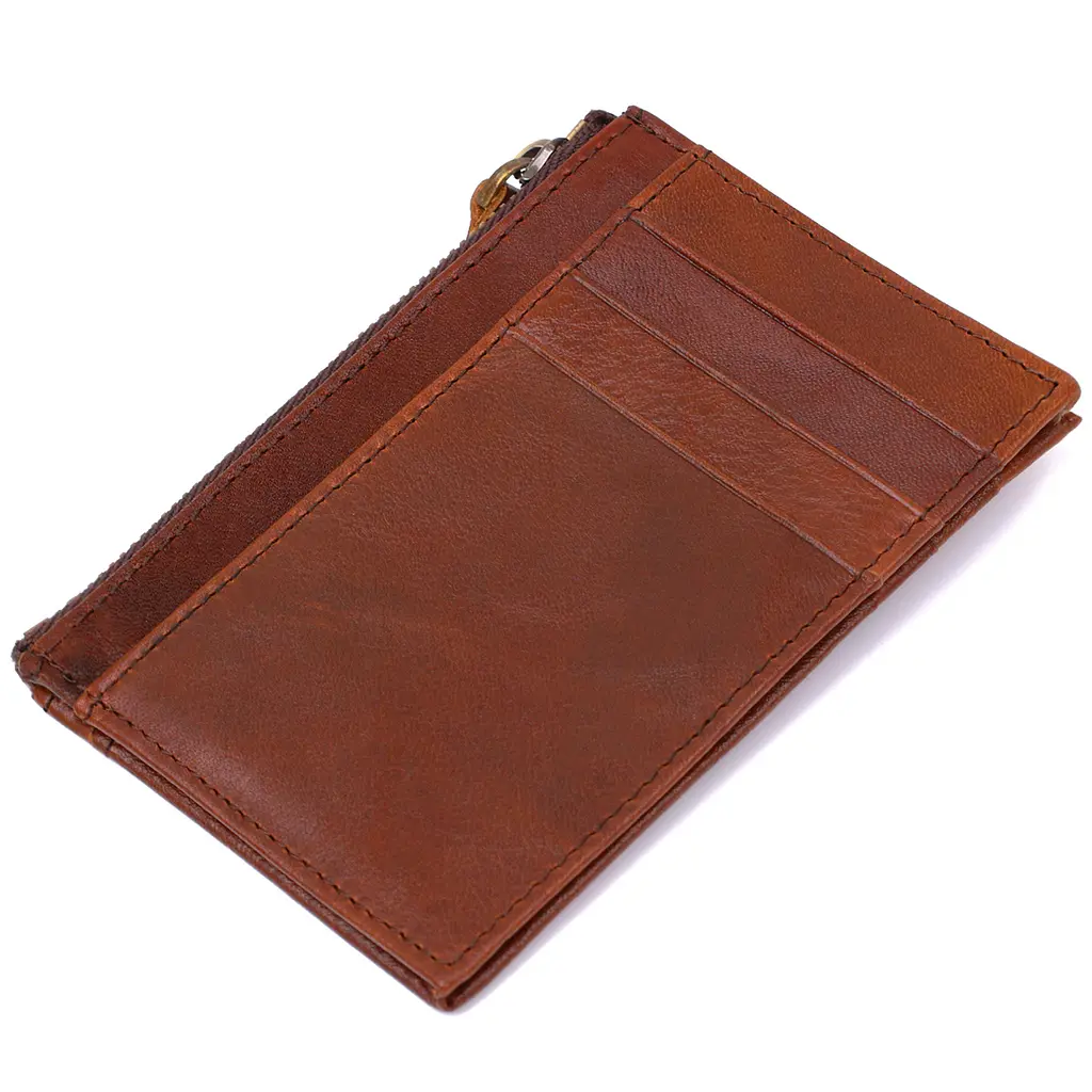 Чоловіча шкіряна візитниця Vintage 12х8х1 см acs0025915 - фото 2