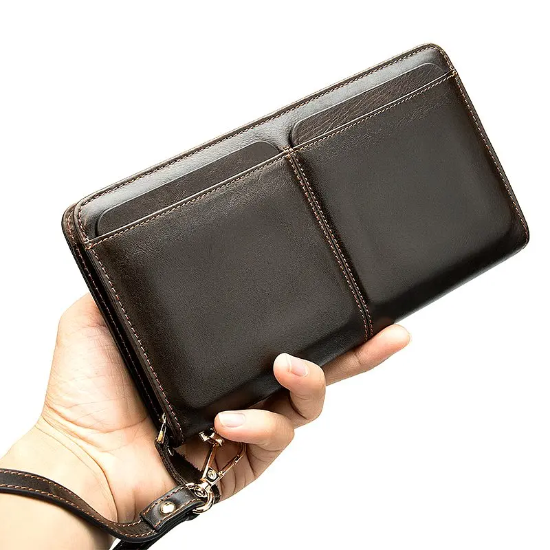 Чоловічий шкіряний клатч-барсетка Vintage 21,5х11,5х3 см acs0028317 - фото 10