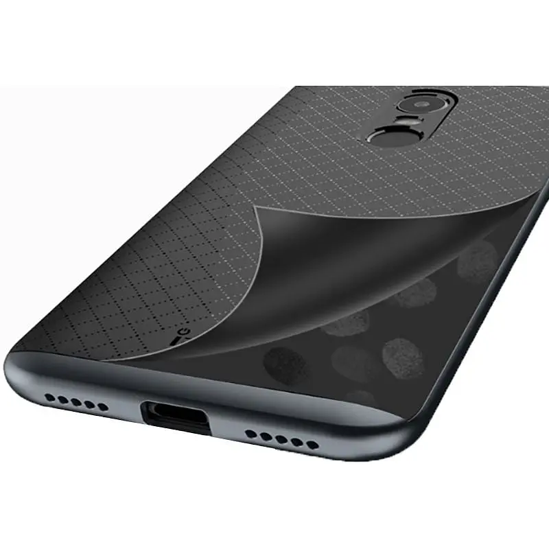 Чохол-накладка iPaky Slim Anti-fingerprint TPU Case Xiaomi Redmi 5 Black - фото 2