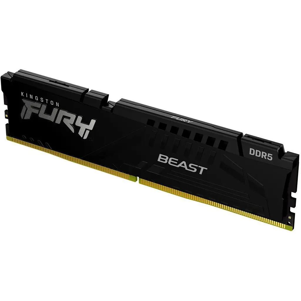 Модуль пам'яті DDR5 Kingston FURY Beast 64GB 5600 MHz RGB Black (KF556C36BBE-64) [157784] - фото 3