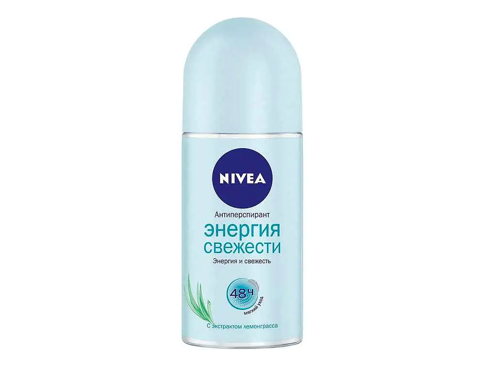 Антиперспірант роликовий NIVEA 50мл Енергія свіжості