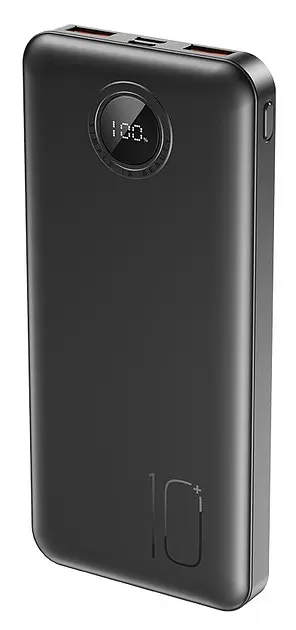 Портативный аккумулятор - универсальная батарея XO PR238 10000 mAh 22.5W черная - фото 2