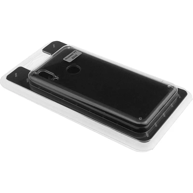 Чохол-накладка Toto TPU Shine Case HuAwei Y7 2019 Black - фото 2