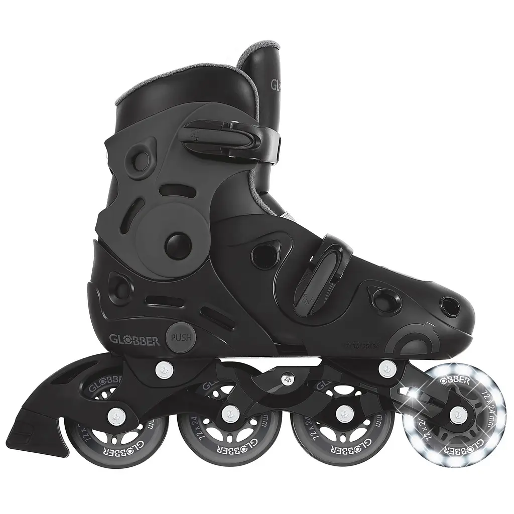 Роликові ковзани Globber Go Scates Lights р.34-37 до 60 кг 5+ років сірі (785-120) - фото 7