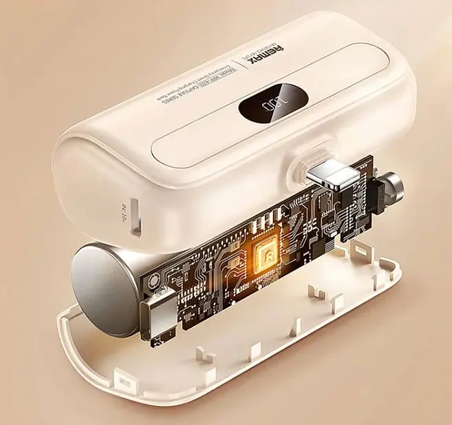 Повербанк Remax RPP-633 5000 Lightning Plug Emergency White - фото 4
