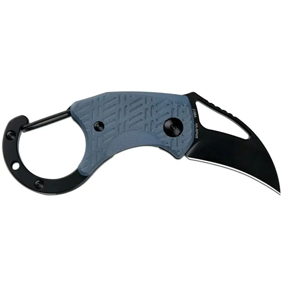 Ніж CJRB Anansi Чорний Blade AR-RPM9, G10 синій - фото 2