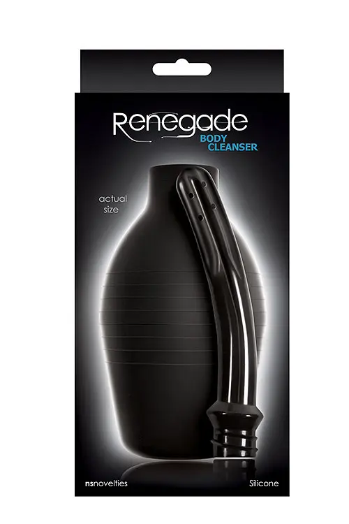 Анальний душ NS Novelties Renegade Body Cleanser Black - фото 2