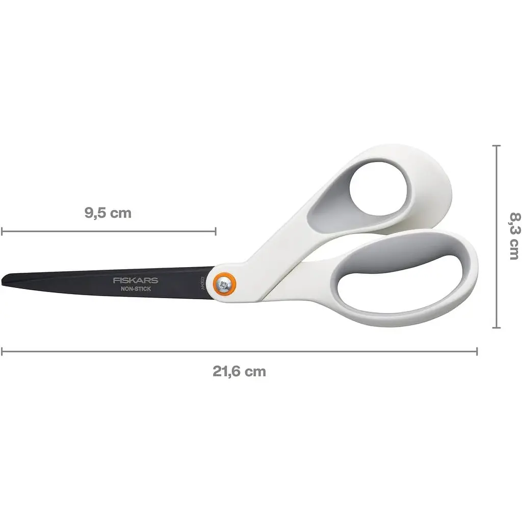 Ножиці універсальні Fiskars Crafting з Non-Stick покриттям 21 см (1070026) - фото 3