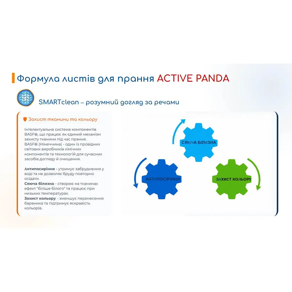 Листи для прання Active Panda Deep Black для чорних речей 15 шт - фото 5