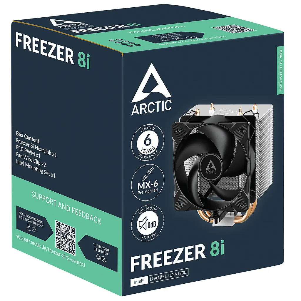 Кулер процесорний Arctic Freezer 8i (ACFRE00190A) - фото 2