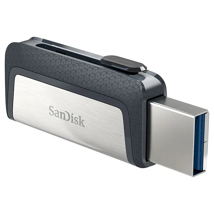 Флеш-накопичувач Sandisk USB 3.1 Ultra Dual Type-C 256Gb (150 Mb/s) (SDDDC2-256G-G46) - фото 3