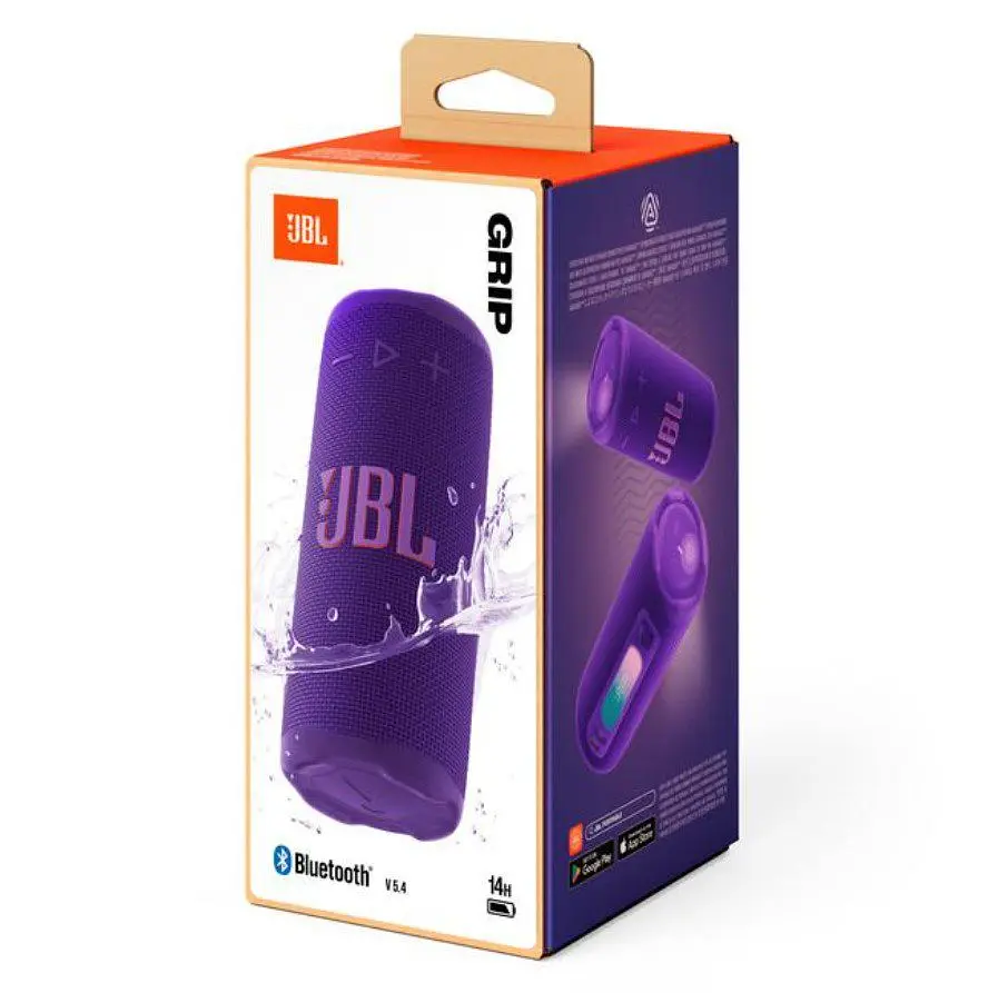 Портативна колонка JBL GRIP-PUR 16 W IP68 Purple - фото 6