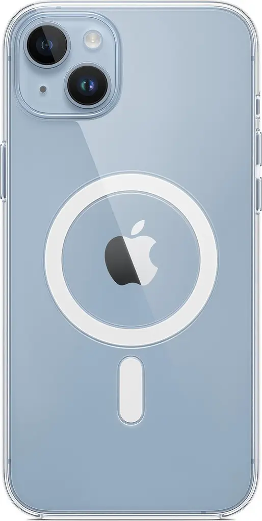 Оригінальний прозорий чохол для iPhone 14 Plus Apple Clear Case with MagSafe протиударний (MPU43ZE/A) - фото 2