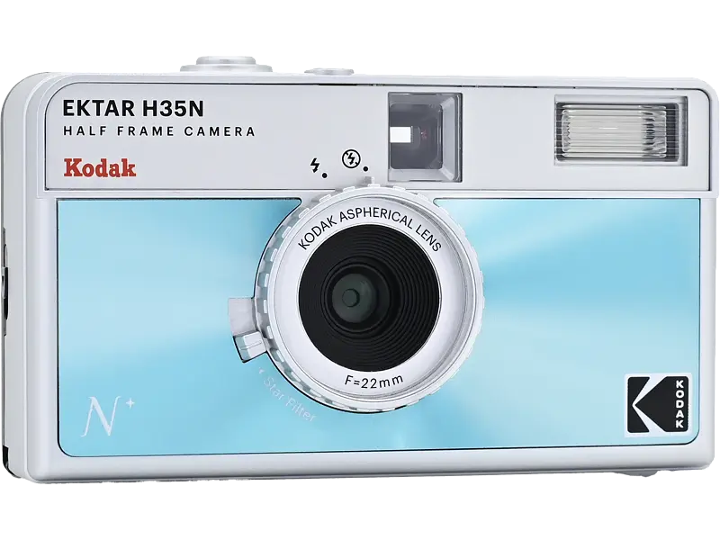 Плівкова фотокамера Kodak EKTAR H35N Camera Glazed Blue - фото 3