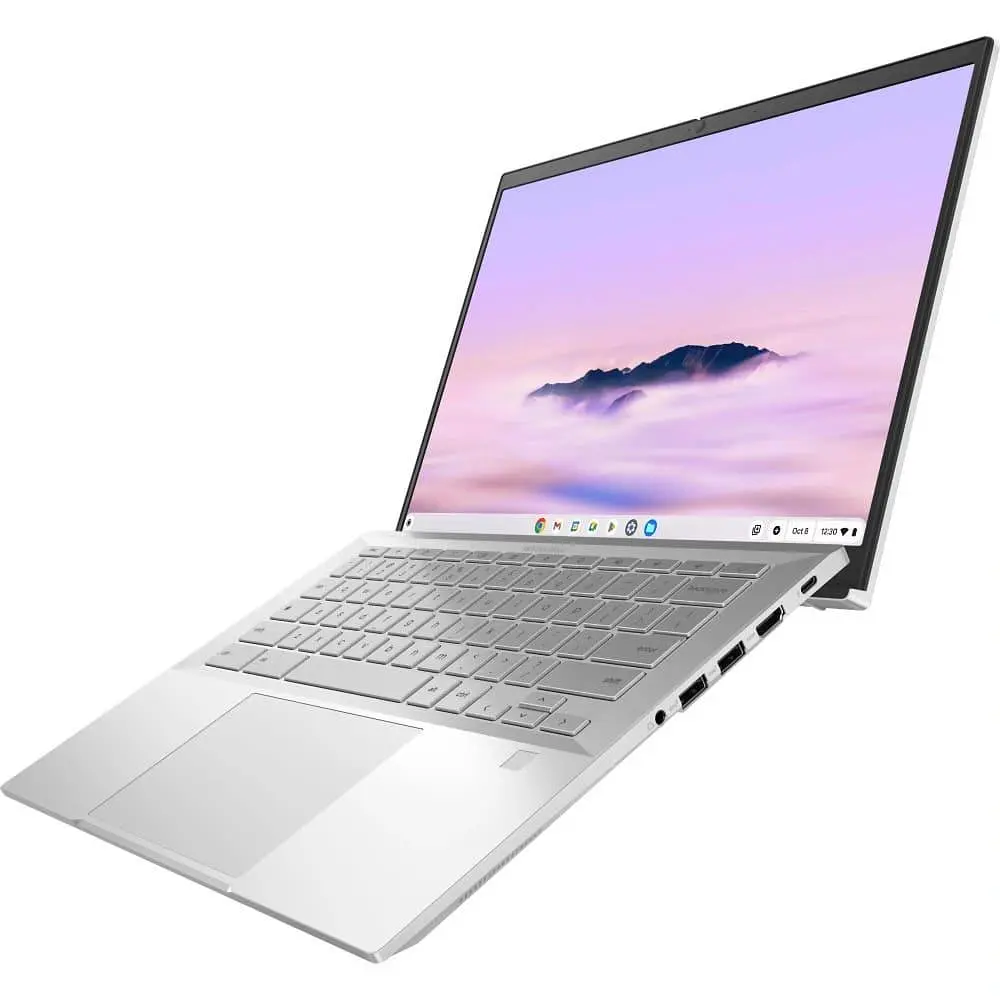 Ноутбук ASUS ExpertBook CX54 CX5403CMA-U516256 (14 2.5K IPS 120 Hz, Intel Core Ultra 5 115U, 16 GB, 256 SSD, Intel Graphics, Chrome OS) Fog Silver (CX5403CMA-U) - фото 5