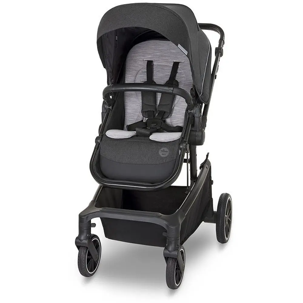 Коляска Baby Design Zoy 17 Graphite, універсальна, темно-сіра (204166) - фото 2