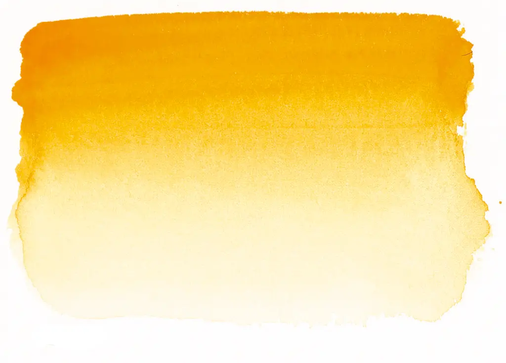 Акварельна фарба Sennelier, полукювета, S4, Кадмій жовтий глибокий (Cadmium Yellow Deep) - фото 2
