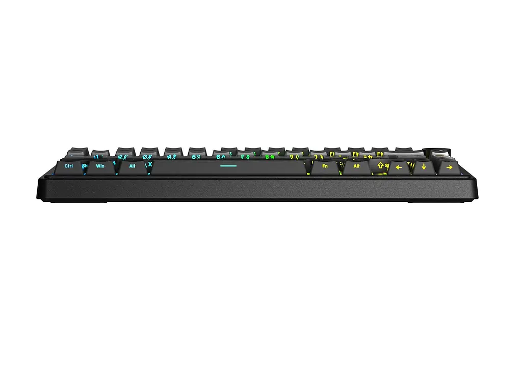 Клавіатура бездротова Aula F75 Gasket Reaper switch Black/Grey (6948391209913) - фото 3